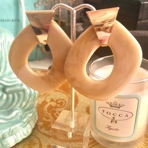 Haute Hippie Retro Ceramic Hoops